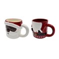 thumbnail image 2 of Holiday Time Santa Shaped Stoneware Character Mug Set, 10.6 oz, 2 pieces, 2 of 6
