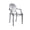 Smoke, variant on Heavenly Collections Modern Acrylic Dining Armchair, Set of 2, Smoke, Ghost Style