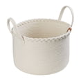 thumbnail image 1 of HOMETRENDS Cotton Rope Storage Basket with Handles, 1 of 5