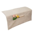 thumbnail image 2 of PRETXORVE Couch Arm Covers, Armchair Slipcover for Couch with 3 Pockets for TV Remote Control，Non- Sofa Arm Covers Washable Sofa Armrests Covers for Living Room, 2 of 7