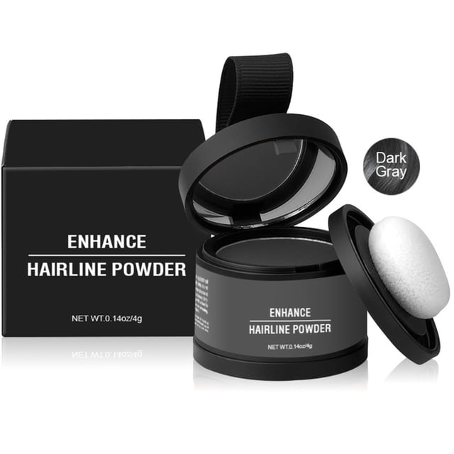 Poudre pour la Ligne de Cheveux, Rehausse la Ligne de Cheveux, Poudre pour la Ligne de Cheveux, Dissimule Instantanément la Racine des Cheveux, Poudre pour Cheveux (Blond Pâle), Soins Capillaires pour Femmes
