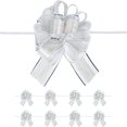thumbnail image 1 of HLONK 10 PCS Large Pull Bow Gift Wrapping Bows  Pull Bow with Ribbon for Wedding Gift Baskets  Party Gift Wrap Bows  Presents Decorating Bows Blue, 1 of 5