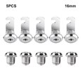 thumbnail image 3 of Xingzhi Locks For Home plistic Easy To Install Silver Comes With 2 Keys Locker Lock 5pcs 16mm, 3 of 6