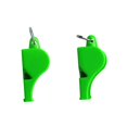 thumbnail image 4 of 2pcs Whistle With Strap For Kayaking Fishing Hiking Camping green, 4 of 7