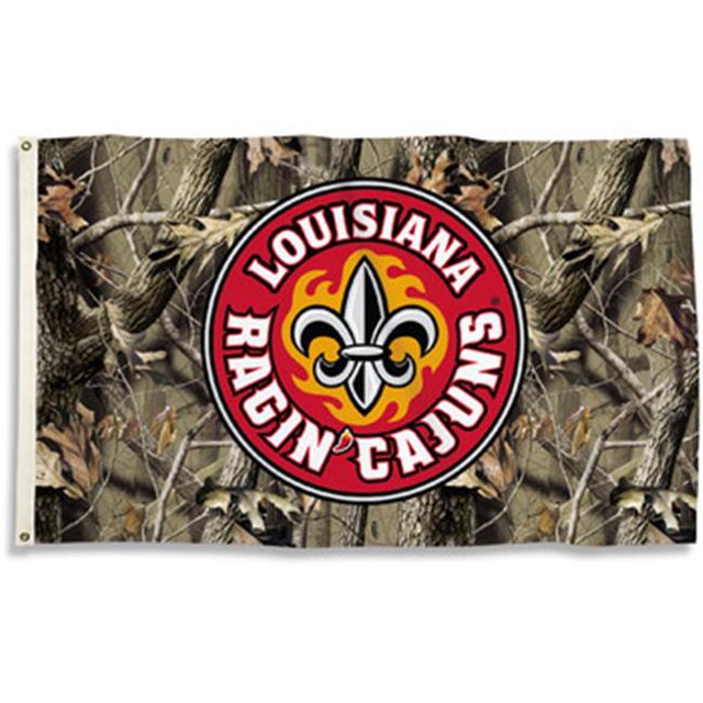 Bsi Products 23101A la Lafayette Rajin Cajuns - Drapeau 3 x 5 Pi avec Œillets