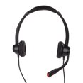 thumbnail image 1 of 3.5mm Office Headset, Double Sided Headset Comfortable With HD Stereo Sound For Online Courses For Call Center, 1 of 8