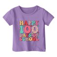 thumbnail image 1 of MEZZALL T-Shirts de Mode pour Garçons et Filles, Décontractés, Imprimés, Col Rond, Manches Courtes, Polyvalents, 6-7 Ans, 1 of 4
