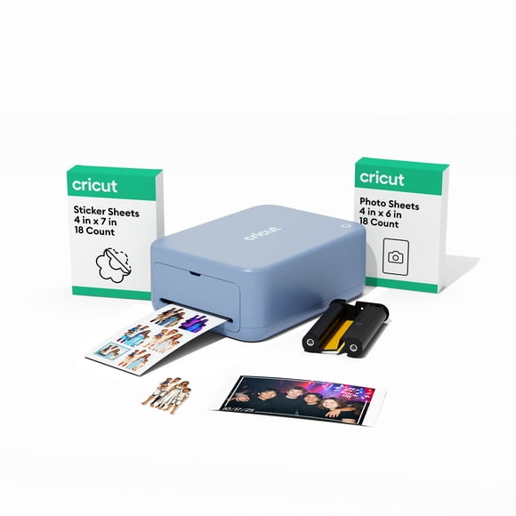 Cricut StickerPix Print + Cut™ Essential Bundle, Powder Blue