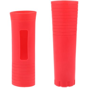 SHISUYAN 2pcs Microphone Cover Wireless Handheld Microphone Handle Cover Silicone Mic Sleeve
