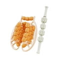 thumbnail image 2 of jinwen 2 Pieces Fascia Muscle Relax Roller Massagers Muscle Relaxer for Elbow Hands Orange, 2 of 9
