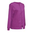 thumbnail image 3 of Veste d'Uniforme pour Femmes, Veste de Travail à Fermeture Éclair devant, Veste d'Échauffement, 3 of 4