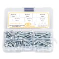 thumbnail image 2 of 110 Pcs Vis Auto-Perçantes M4.2 Acier au Carbone Vis de Perceuse Externes avec Coussin 6 Tailles, 2 of 8