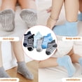 thumbnail image 3 of 6 Pcs Bas Chaussettes pour Enfants avec Belle Élasticité Port Confortable Style Simple Bonne Fabrication Bas Garder le Rampement Termes Croisés Homme 14-16, 3 of 6