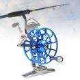 thumbnail image 1 of DYNWAVECA Moulinet de Pêche sur Glace Accessoires de Pêche Multi-Usage Robuste Main Droite Alliage d'Aluminium pour Pêche en Rivière Roche Pêche en Eau Salée Pêche en Plage, 1 of 10