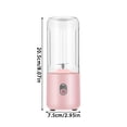 thumbnail image 3 of Portable 2024 Rechargeable Small Juicer Cup Personal For Shakes And With 6 Travel Cup Design For Travel Gym & School Juicer Manual Stainless Dirt Extractor Juicer Pro Manual Juicer with Container, 3 of 4