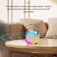 thumbnail image 2 of Xingzhi Trendy Fashion Microphone Transmitter With Breathing Light Effect And Yun Has pink Double, 2 of 6