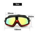 thumbnail image 2 of Rx Prescription Swimming Glasses Hyperopia Myopia Optical Swim Goggles Corrective Snorkel Mask Free Ear Plugs & Storage Case, 2 of 6