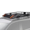 thumbnail image 2 of AKDSteel Universal Roof Rack Basket, 64x39/46x36 Inch Steel Cargo Carrier with Adjustable Extension, 200 lbs Capacity for SUV, 2 of 7
