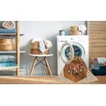 thumbnail image 2 of Ahgly Tapis Rectangulaire Lavable en Machine Intérieur Transitionnel Acajou Brun, 3 Pieds x 5 Pieds, 2 of 7