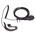 thumbnail image 3 of DEWIN Two Way Radio Earpiece Single Wire Earhook Headset for Military Police Bar Hotel Bodyguard, 3 of 14