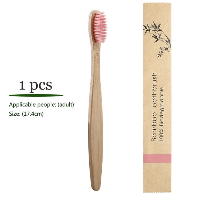 Bamboo Toothbrush Soft Bristles Biodegradable Teeth Brush Bamboo Toothbrushes Oral Care Tooth