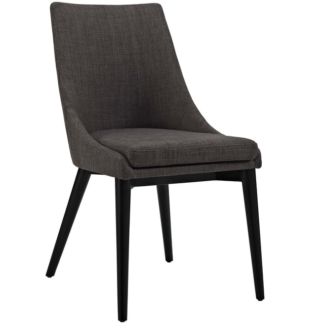 Modway Chaise de Salle à Manger Viscount, Chic Minimaliste, Brun