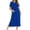 A5_Blue#nightgown women, variant on Lcziwo Women Soft Zipper Bathrobe 3/4 Sleeve Full Length Housecoat Casual Loose Lounge Nightgown with Pockets 2026 Beige,XXL