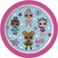 thumbnail image 1 of LOL Surprise Birthday Paper Dinner Plates, 7in, 8ct, 1 of 2