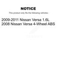 thumbnail image 2 of TEC Front Ceramic Disc Brake Pads TEC-1345 for Car Nissan Versa, 2 of 10