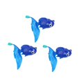 thumbnail image 1 of karymi 3 Pcs Poissons Rouges Flottants 6.5CM Translucides Doux TPR Flottant Marine jusqu'à 45 % de Réduction, 1 of 1