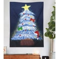 thumbnail image 4 of Birdeem Christmas Decoration Hanging Cloth Party Holiday Christmas Tree Background Cloth Gift, 4 of 12