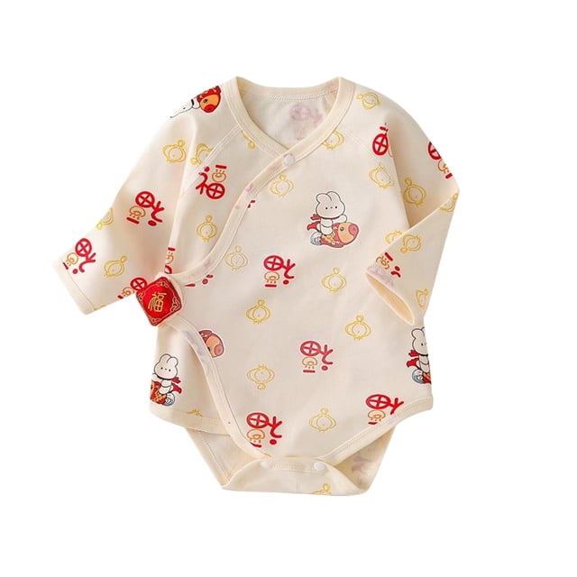Baby Newborn Girls Rompers Summer Spring Cotton Flower Print Floral Cute Triangle Onesie Outfits Red Soft New Born Clothes 0-3M