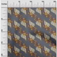 thumbnail image 1 of oneOone Polyester Lycra Fabric Leaves Block Print Sewing Fabric BTY 56 Inch Wide, 1 of 4