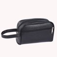 thumbnail image 4 of Men Women Fashion PU Leather Solid Color Phone Wristlet Bag Small Purse (S), 4 of 6