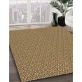 thumbnail image 3 of Ahgly Company Tapis d'Intérieur Ronds Transitionnels Orange Lavables à la Machine, 6 Pieds Rond, 3 of 7