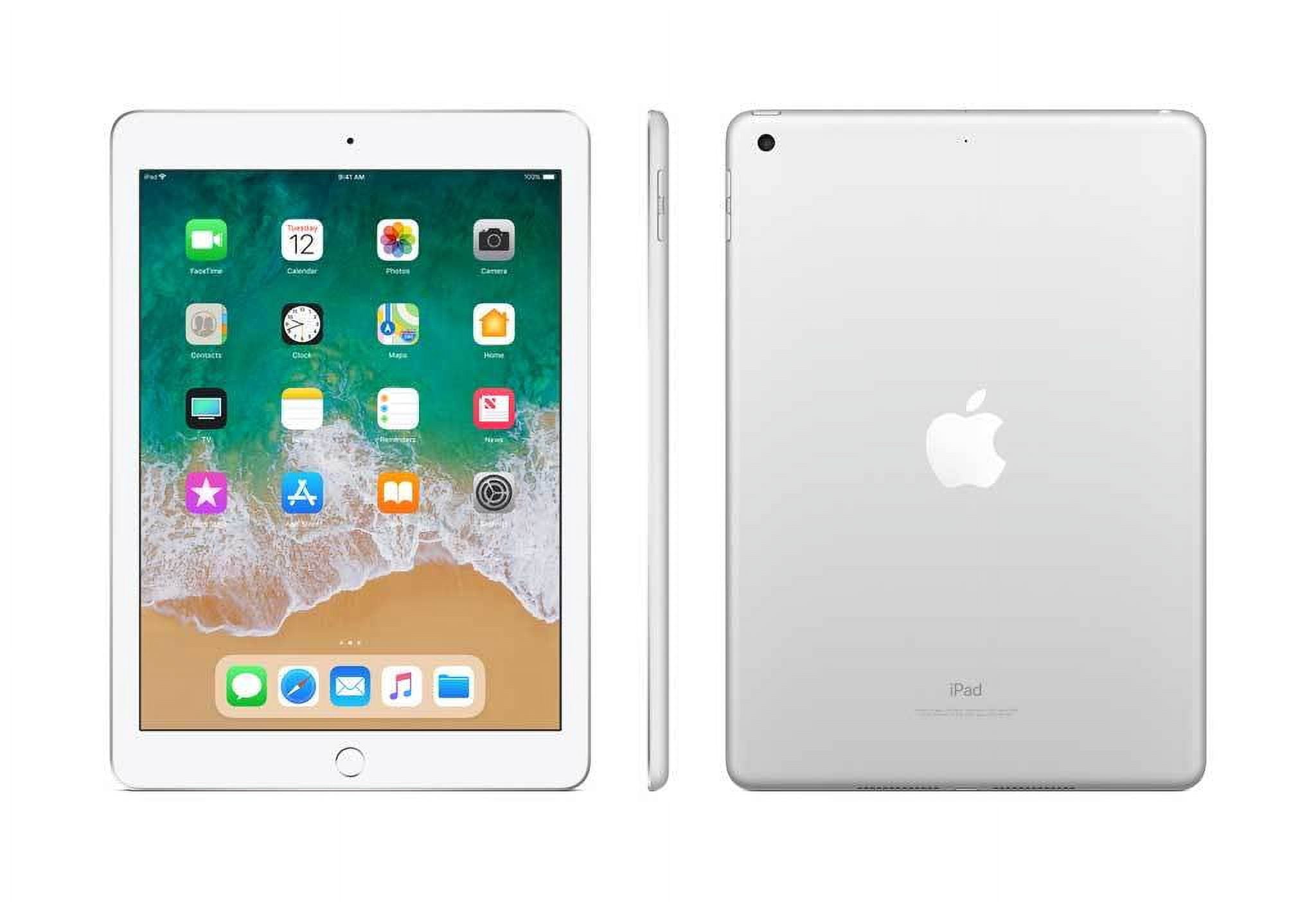Refurbished Apple iPad 6th Gen 32GB Silver Wi-Fi MR7G2LL/A