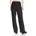 thumbnail image 2 of Hanes Womens ComfortSoft EcoSmart Petite Open Leg Sweatpants, 2XL, Ebony, 2 of 2