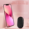 thumbnail image 4 of Phone Remote Control, Wireless BT4.0 Hands Remote Shutter for Selfie with Type C Charge, App Page Turner for Webpage Browsing, 4 of 7