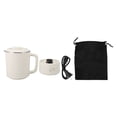 thumbnail image 2 of Water Boiler, Electric Kettle Fast Heating 600W  for Travel EU Plug 220V,US Plug 110V, 2 of 7