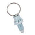 thumbnail image 1 of Maoww Index Plunger With Ring Pull Spring Loaded Lock Pin M8-5 Galvanized Steel, 1 of 8
