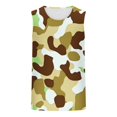 thumbnail image 5 of Aboser Débardeurs Camouflage pour Hommes Performance T-Shirts Sans Manches Mode Course Entraînement Chandail Ample Col Rond Débardeurs Athlétiques Séchage Rapide T-Shirts, 5 of 5