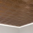 thumbnail image 5 of Fasade Portrait Vinyl 2ft x 4ft Glue Up Ceiling Panel Antique Bronze 5 Pack, 5 of 5