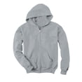 thumbnail image 1 of Hanes Comfortblend EcoSmart Kids` Full-Zip Hoodie Sweatshirt, M, Light Steel, 1 of 3