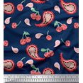 thumbnail image 1 of Soimoi Rayon Crepe Fabric Floral & Paisley Printed Craft Fabric by The Yard 46 Inch Wide, 1 of 3
