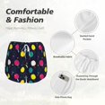 thumbnail image 4 of Sikiie Raquettes de Ping-Pong Colorées pour Femmes Shorts de Sport à Double Couche avec Cordon, Doublés, Poches Shorts de Yoga Gym-TTG, 4 of 7