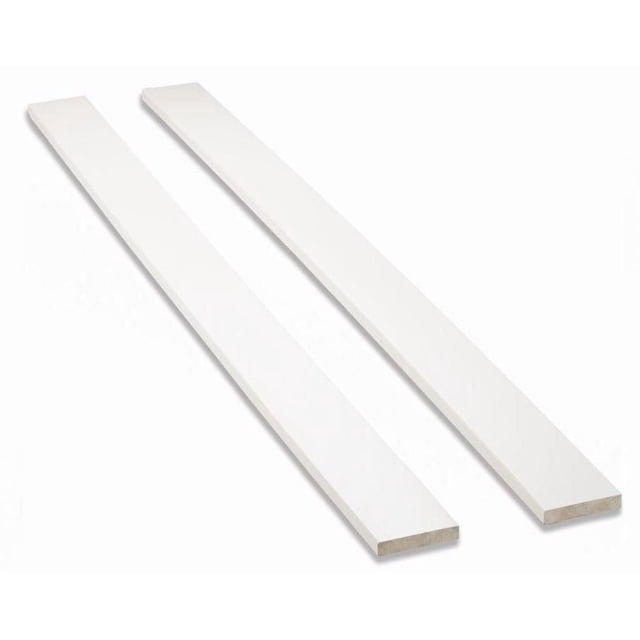 Concord Baby Taylor Barrières de Lit Double pour Lit de Bébé Consistant en Deux Longues Barrières Plates en Bois avec une Finition Blanche Lisse, Partie d'Un kit de conversion en Bois pour Transformer un Lit de Bébé en Lit Double, Compatibles avec le Lit de Bébé Taylor de Concord Baby et Conçues pour s'Adapter à un Matelas Double standard et à un Sommier.