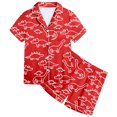 thumbnail image 3 of WEAIXIMIUNG Kid DIY Hand Painted Homewear Set Colouring Pajama Sets For And Girl Can Play With And Wea 160, 3 of 5