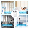 thumbnail image 4 of Automatic Curtain Opener Robot, BT Remote Control 4000mAh Battery Smart Curtain Opener Timer  for Roman Rod, 4 of 8