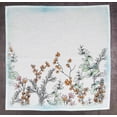 thumbnail image 2 of Vargottam Collection de Luxe Linge de Table Décor Serviette en Coton Tissu Imprimé Serviettes Réutilisables Ensemble de 12, 20 X 20 - Baies, 2 of 6