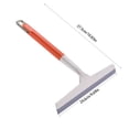 thumbnail image 3 of Long Handle Glass Scraper for Windows & Tiles - Streak-Free Cleaning Tool with Swivel Head for Shower Doors & Mirrors, 3 of 6